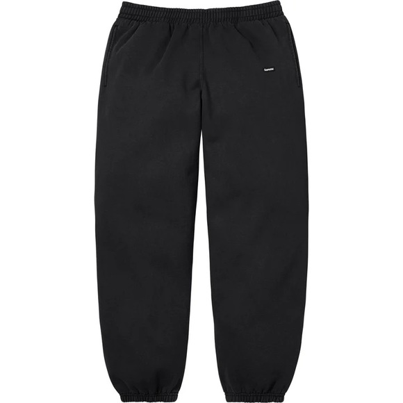 Supreme Black Joggers for Men